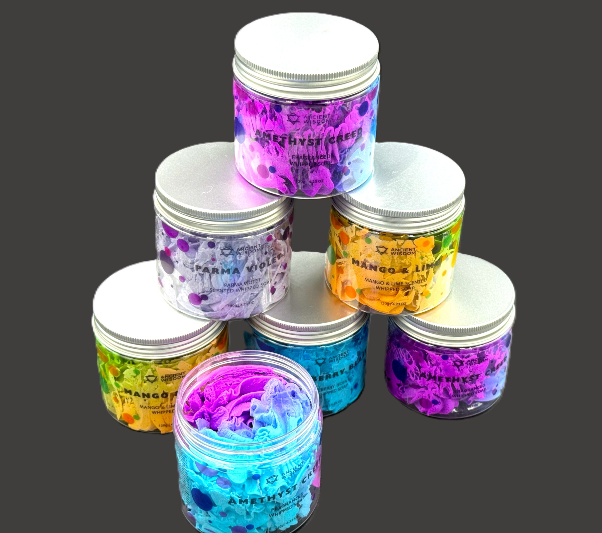 Šľahané mydlo-Blueberry Blast-Čučoriedka – Obrázok 4